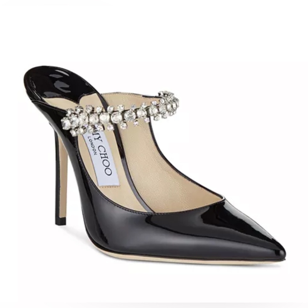 Women's Bing 100 Embellished High Heel Mules